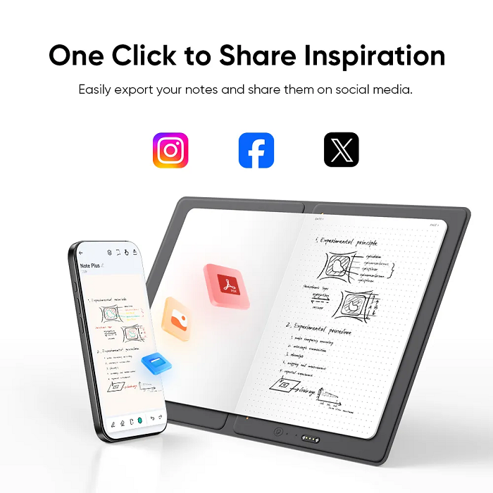  XP-PEN Note Plus Bluetooth Smart Notebook
