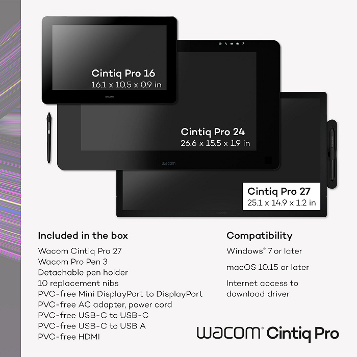  Wacom DTH-271 Cintiq Pro 27