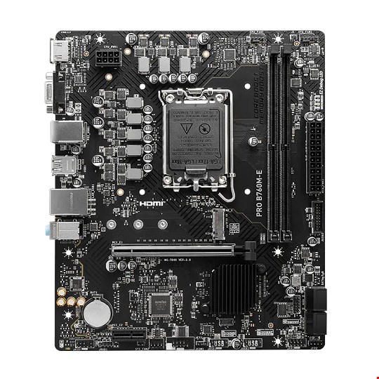 MSI PRO B760M-E D5 Motherboard