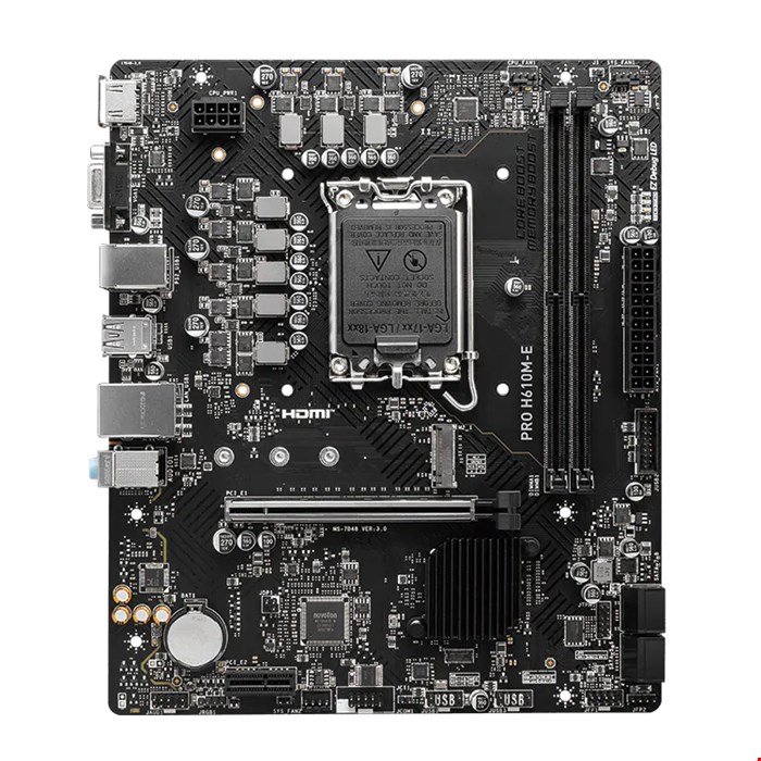 MSI PRO H610M-E D5 Motherboard