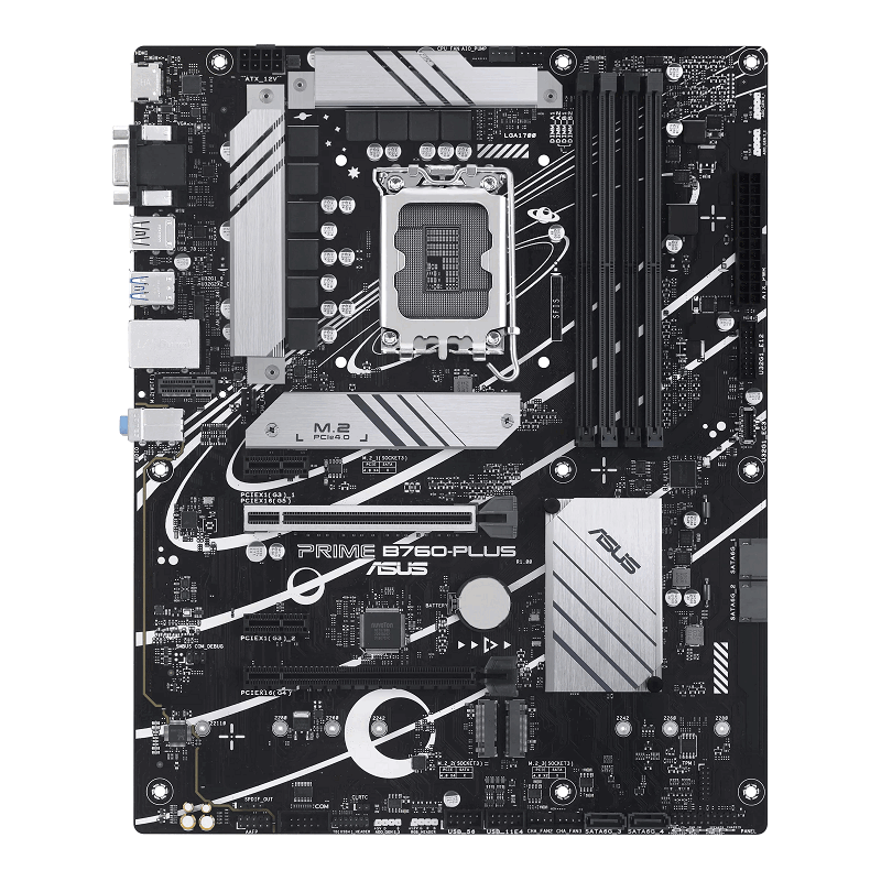 مادربرد ایسوس مدل B760PLUS D4- مشکی (گارانتی شرکتی)