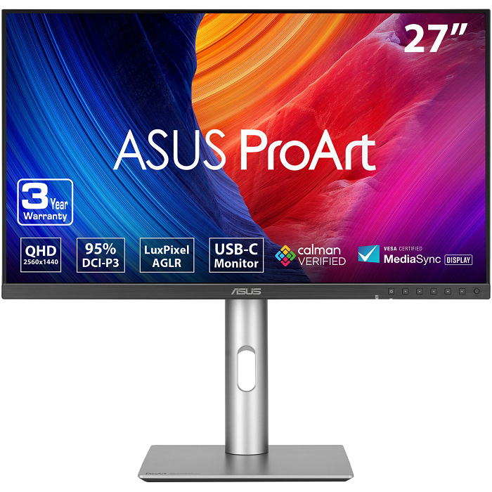  ASUS ProArt PA278CFRV 27inch IPS QHD Professional Monitor