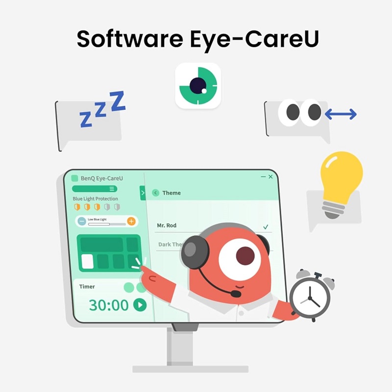  مانیتور بنکیو مدل GW2490 - مشکی(گارانتی اصلی)