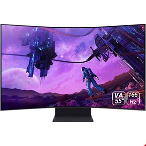 SAMSUNG S55BG970N Odyssey Ark 55 Inch 4K UHD Quantum Mini-LED Curved Gaming Monitor