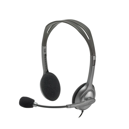 هدست لاجیتک مدل H110 - خاکستری ( گارانتی اصالت )