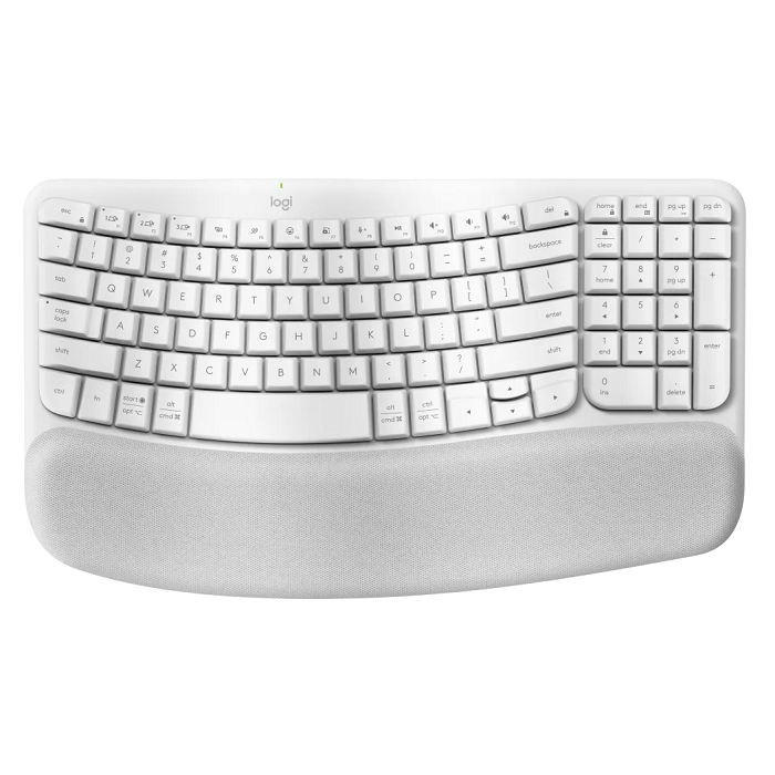 کیبورد لاجیتک مدل Wave Keys - سفید ( گارانتی اصالت )